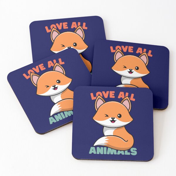 Item preview, Love all Animals: Fox designed and sold by Keep Smiling.
