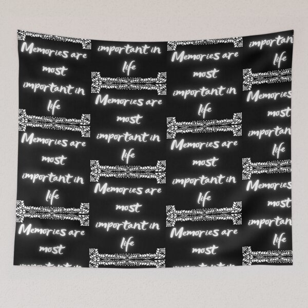 Item preview, memories are most important in life t-shirt designed and sold by satya881.
