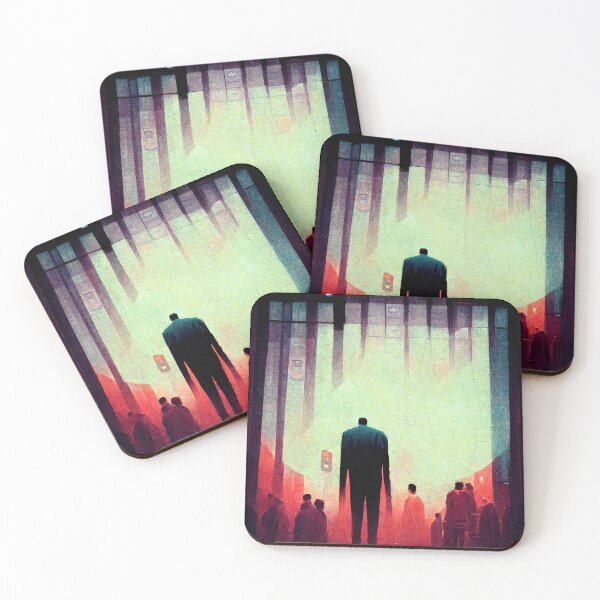 Item preview, The Man in Line designed and sold by NeuroChroma.