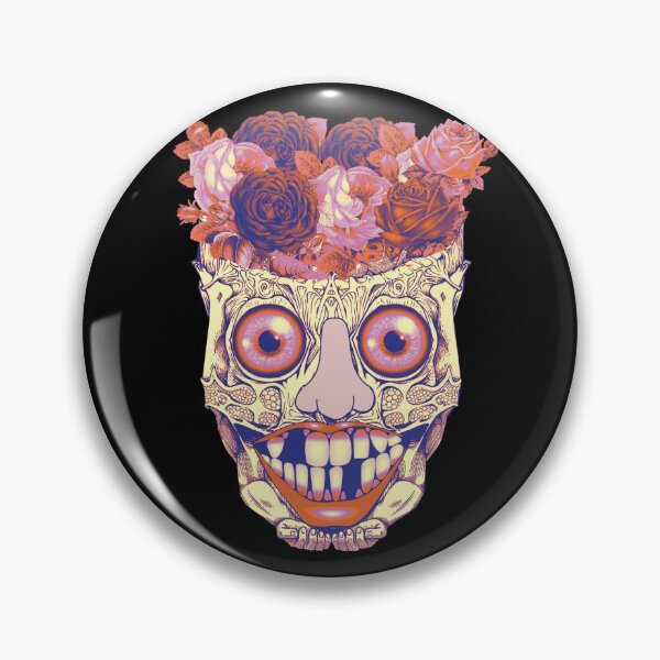 Item preview, funny sugar skull designed and sold by time-to-relax.