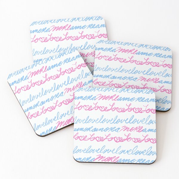Item preview, Cursive Pink Love More  designed and sold by Rivermuddess.