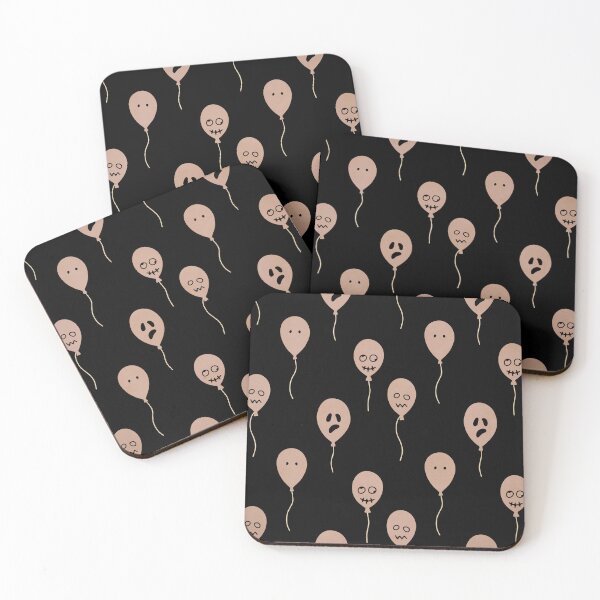 Item preview, Halloween Scary evil pumpkin funny pumpkin head Pink Halloween Art Seamless Pattern Colorful Skeleton Balloons  designed and sold by thanyaj.