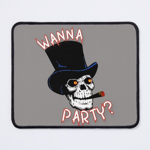 Item preview, Wanna Party? Skull Halloween designed and sold by KathteeDesign.