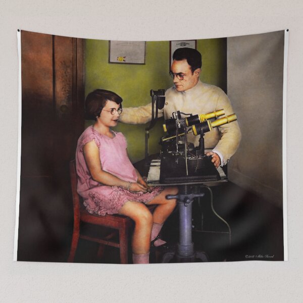 Item preview, Optometrist - The eye exam 1929 designed and sold by Mike Savad Photography.