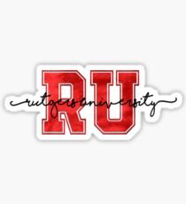 RU Sticker