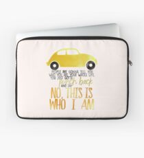 Once Upon A Time Quote - This Is Who I Am Laptop Sleeve