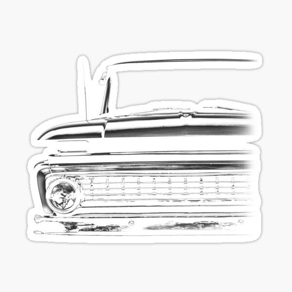 1963 Chevrolet C-10, Apache Pickup Sticker