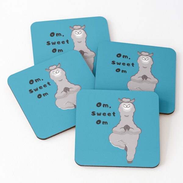 Item preview, Om, Sweet Om - Funny Yoga Pun designed and sold by LMoonDesigns.
