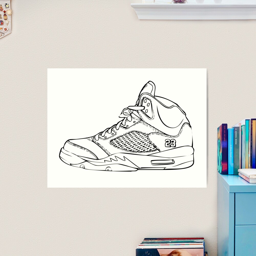 nike jordan shoes Art Board Print for Sale by hypebeast212