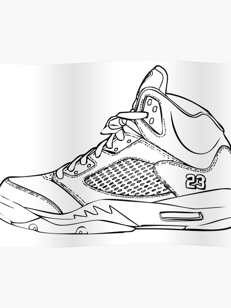 35+ Trends For Nike Jordan Shoes Drawing | Inter Venus