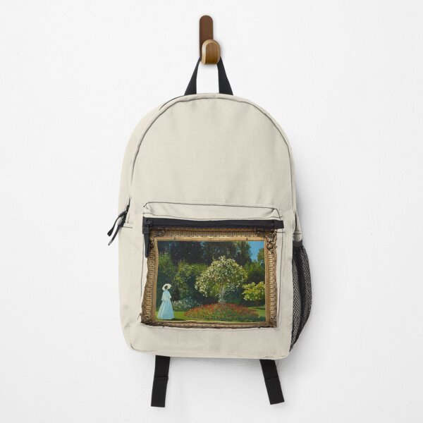 Item preview, Gold Frame Woman in the Garden - Monet designed and sold by opptop.