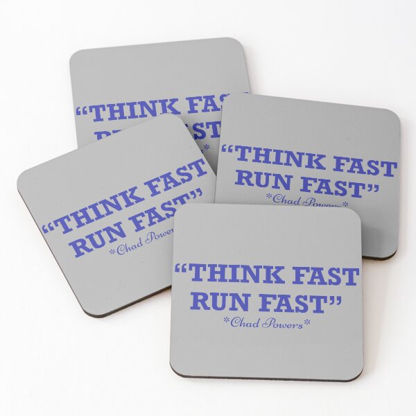 Item preview, Think fast run fast quote  designed and sold by nickardi.