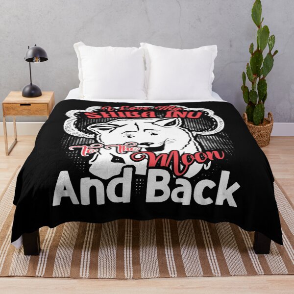 Item preview, I Love My Shiba Inu To The Moon And Back designed and sold by UnknownArtistt.