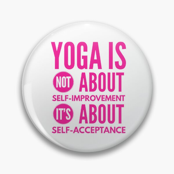 Item preview, Yogi is not about self-improvement it's about self-acceptance designed and sold by Hammy97.
