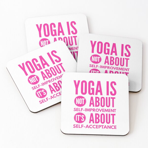Item preview, Yogi is not about self-improvement it's about self-acceptance designed and sold by Hammy97.