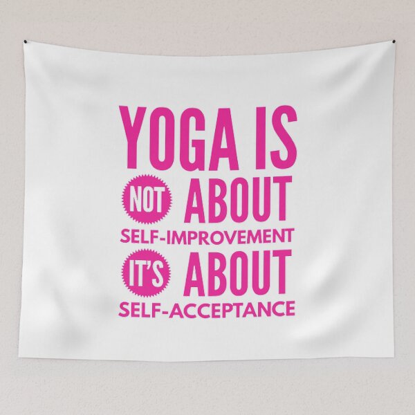 Item preview, Yogi is not about self-improvement it's about self-acceptance designed and sold by Hammy97.