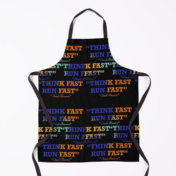 Item preview, Think fast run fast quote pattern designed and sold by nickardi.