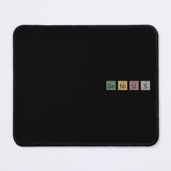 Item preview, Ge-Ni-U-S Genius Periodic Table Element Vintage Science Funny  designed and sold by alenaz.