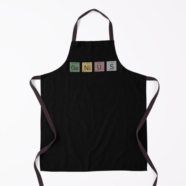 Item preview, Ge-Ni-U-S Genius Periodic Table Element Vintage Science Funny designed and sold by alenaz.