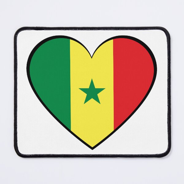 Item preview, SENEGAL FLAG (Senegal National Flag) designed and sold by USEFULART-Shop.