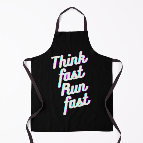 Item preview, Copy of Think fast run fast quote designed and sold by nickardi.