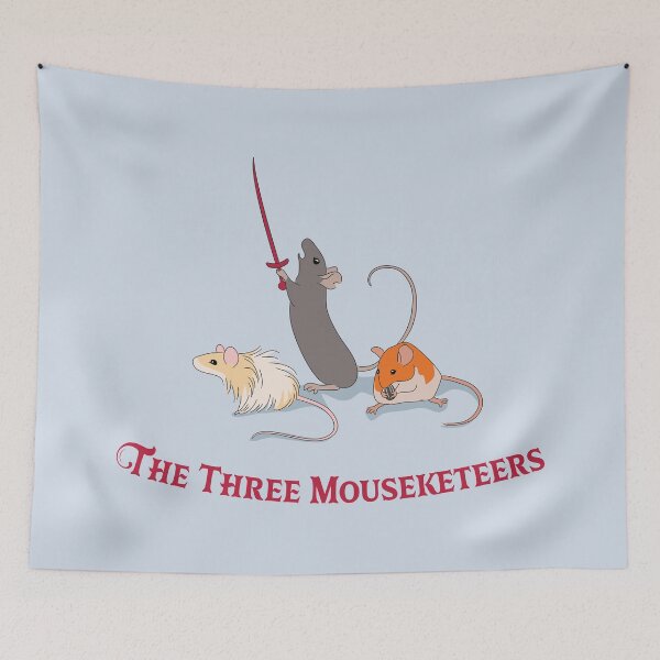Item preview, The Three Mouseketeers designed and sold by selfproclaimd.