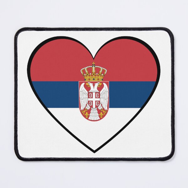 Item preview, SERBIA FLAG (Serbian National Flag) designed and sold by USEFULART-Shop.