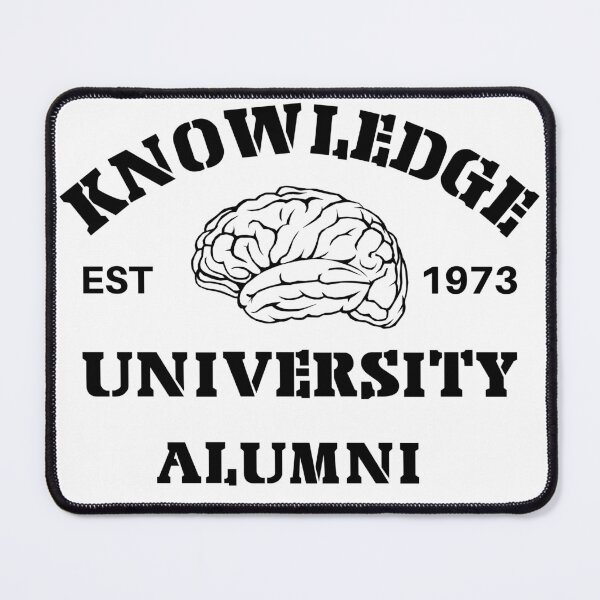 Item preview, Knowledge University Alumni, EST 1973 designed and sold by NiftyTees.