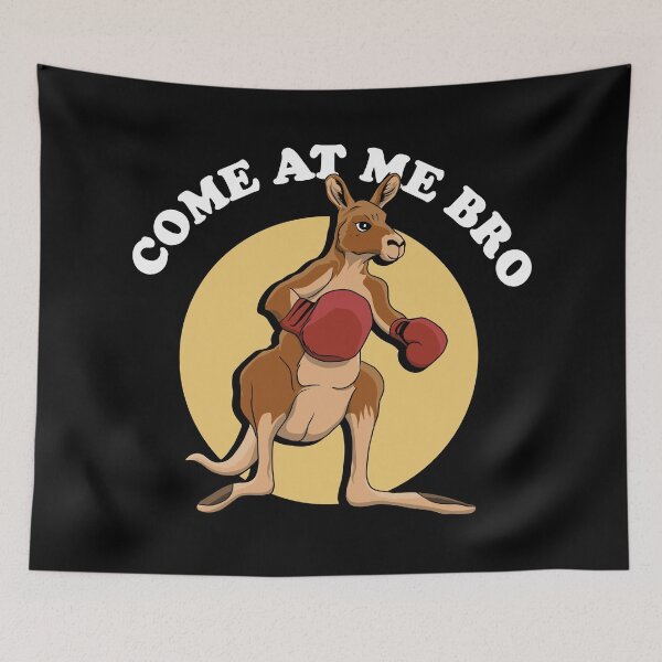 Item preview, Come At Me Bro | Boxing Kangaroo designed and sold by TMBTM.