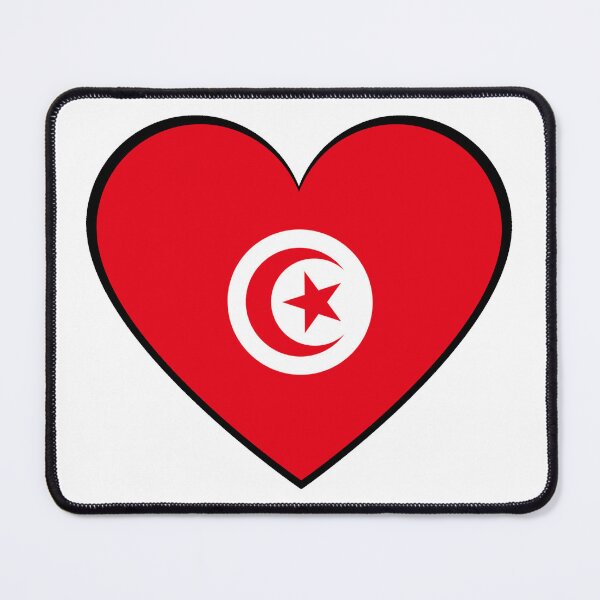 Item preview, TUNISIA FLAG (National Flag Of Tunisia) designed and sold by USEFULART-Shop.