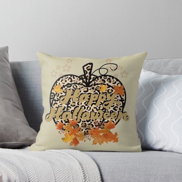 Item preview, Leopard Pumpkin Happy Halloween designed and sold by GleamingGiant.