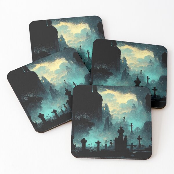 Item preview, Eerie Graveyard Scene designed and sold by Ghosty-Patterns.