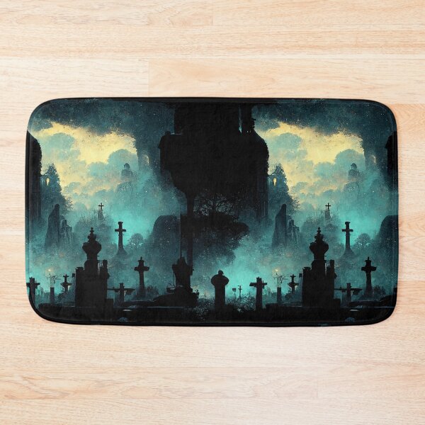 Item preview, Eerie Graveyard Scene designed and sold by Ghosty-Patterns.