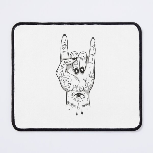 Item preview, tattooed hand designed and sold by DerSenat.
