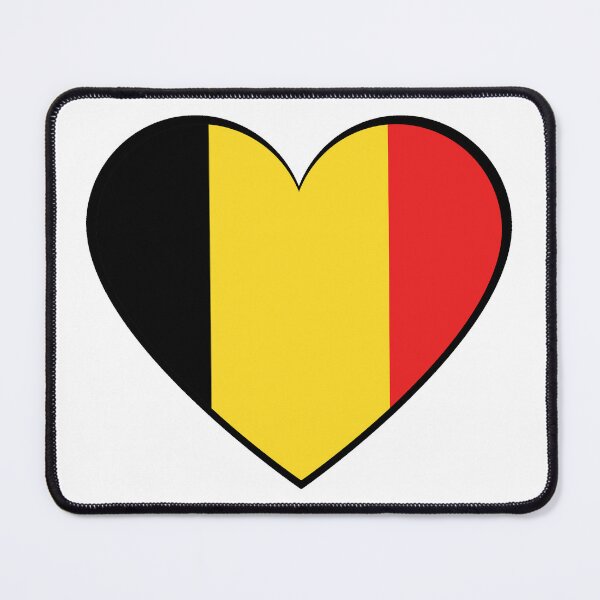 Item preview, BELGIUM FLAG (National Flag Of Belgium) designed and sold by USEFULART-Shop.