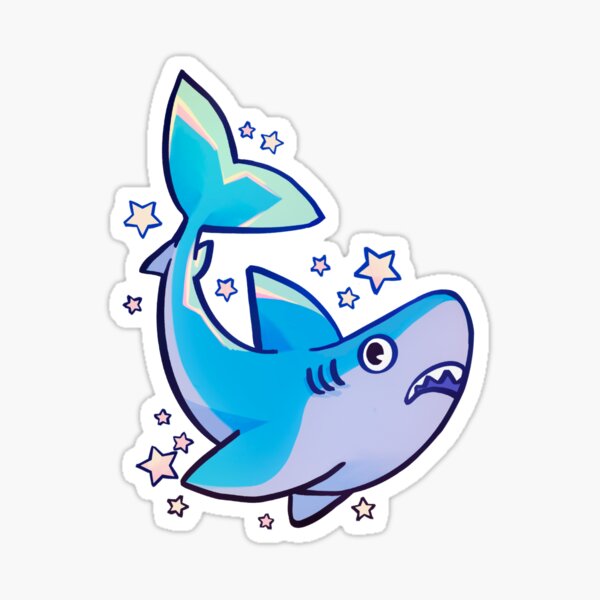 Star Shark Sticker