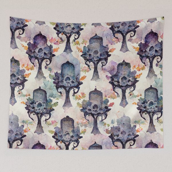 Item preview, Watercolor Pillar Candle designed and sold by Ghosty-Patterns.