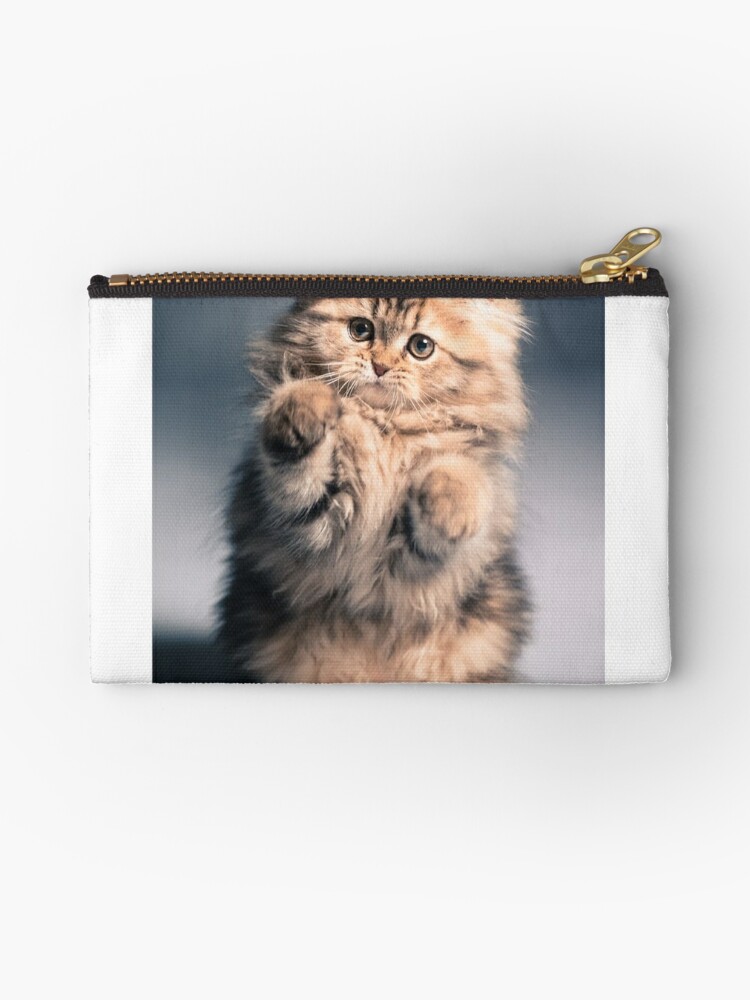 Flauschige Katze Taschchen Von Balzac Redbubble