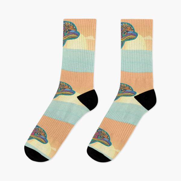 Item preview, Dolphin Jumping, sand art style designed and sold by FlippinTurtles.