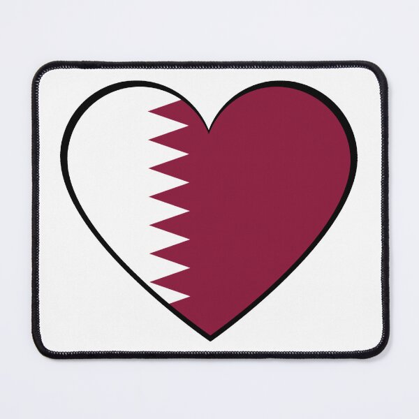 Item preview, QATAR FLAG (Qatar National Flag) designed and sold by USEFULART-Shop.