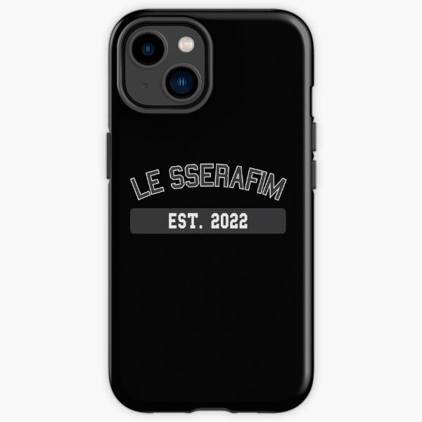 ○日本正規品○ EASY SSERAFIM LE iPhoneアクセサリー LOGO BLACK CASE