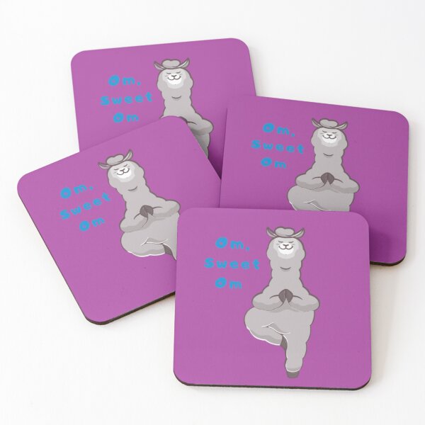 Item preview, Om, Sweet Om - Funny Yoga Pun designed and sold by LMoonDesigns.