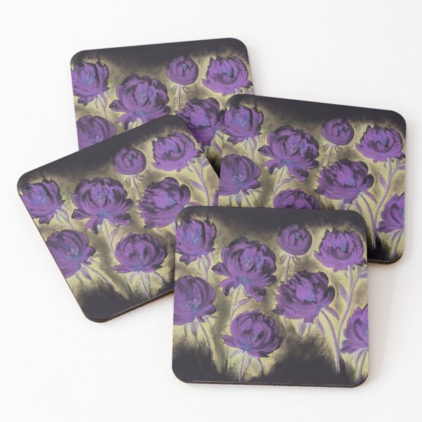 Item preview, Floral Border With Purple Flowers  designed and sold by IrinaIkar.