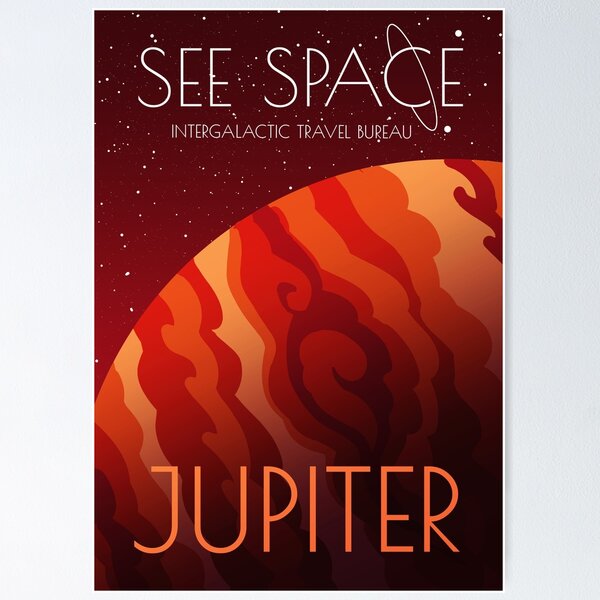 Item preview, See Space: Jupiter designed and sold by kilobyte.