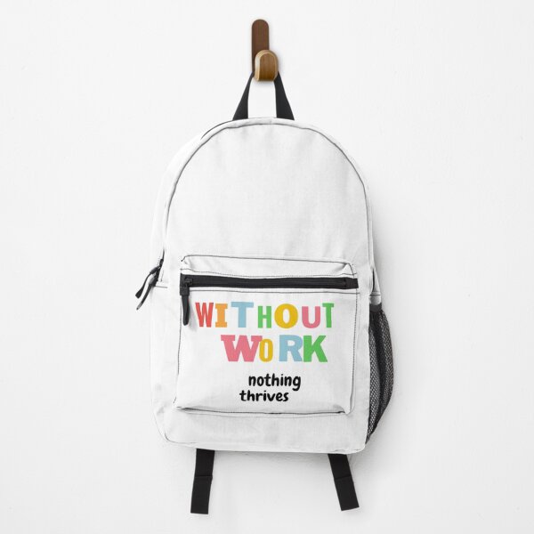 Item preview, without work nothing thrives  designed and sold by Gmarket5.