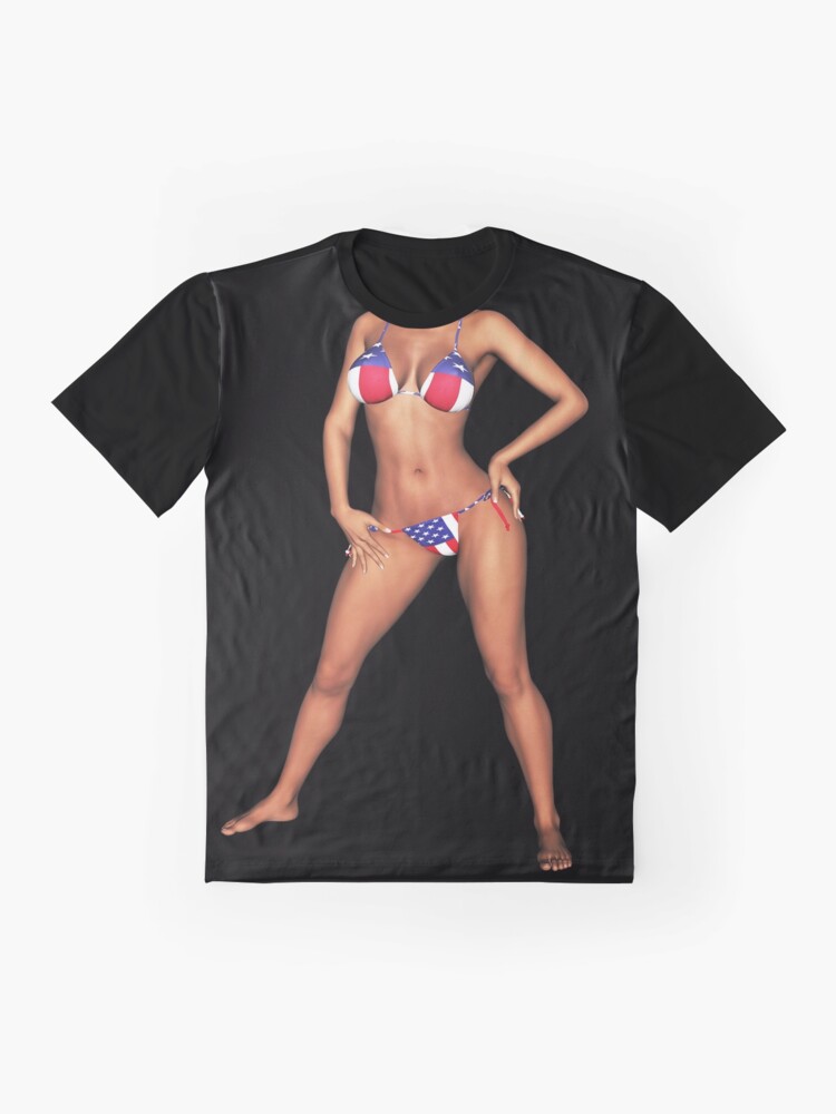 "Sexy Bikini Body" Tshirt for Sale by JerryWLambert Redbubble bikini graphic tshirts