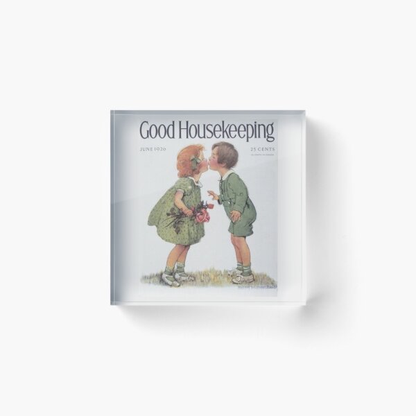 Item preview, Good Housekeeping Vintage Magazine Cover Art designed and sold by FloppyArts.