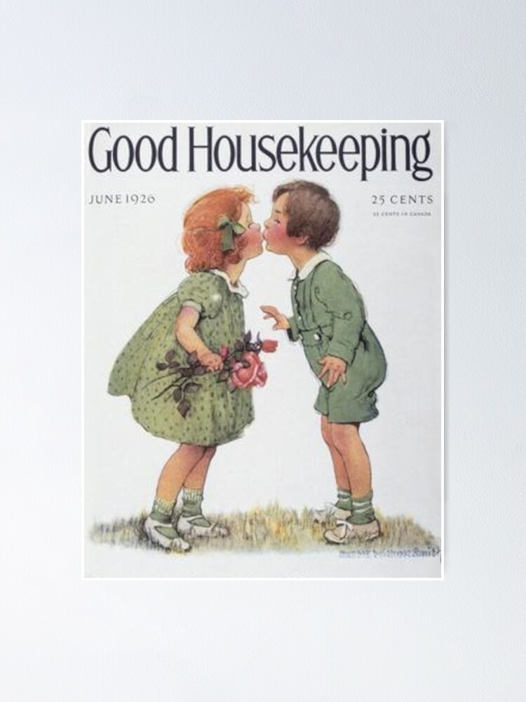 "Good Housekeeping Vintage Magazine Cover Art" Poster for Sale by