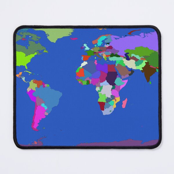 Item preview, Colorful World Map Duvet Cover designed and sold by RodVentura.