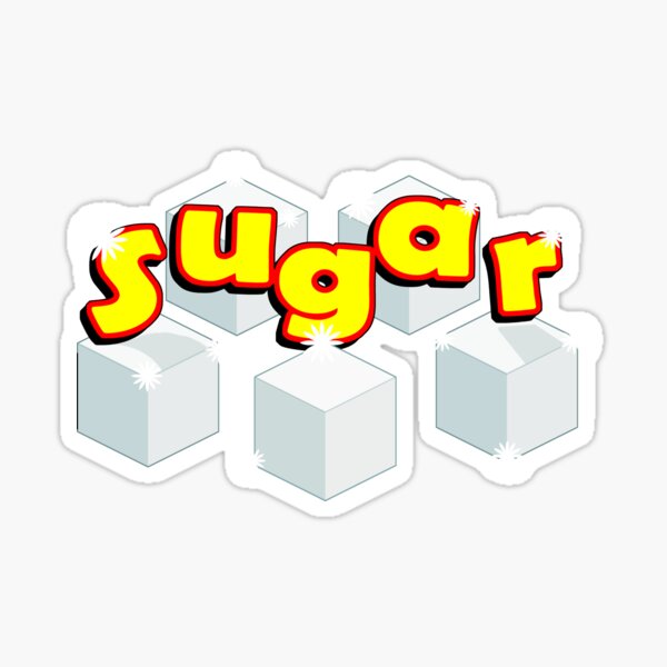 Lovely sugar cube что это значит стикер